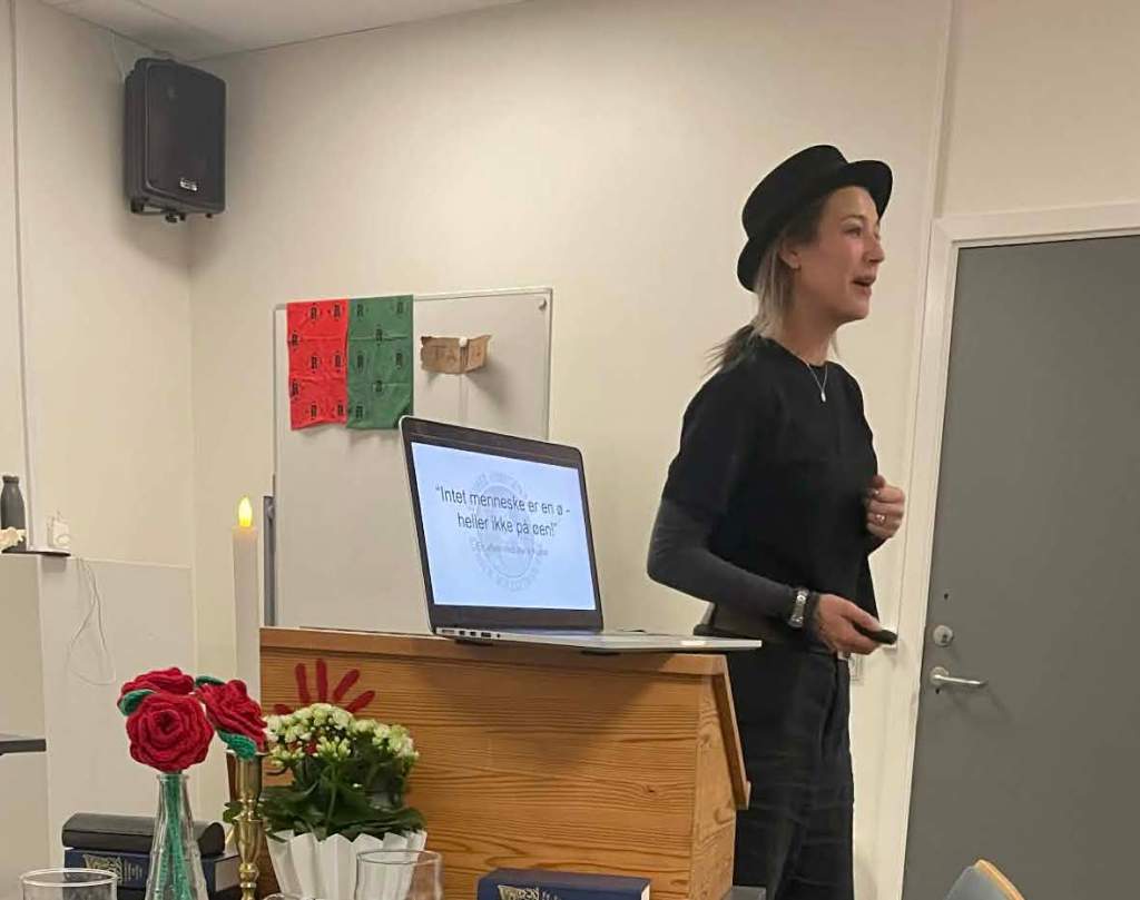 Irene Kubel Foredrag for foreningen Inner Wheel